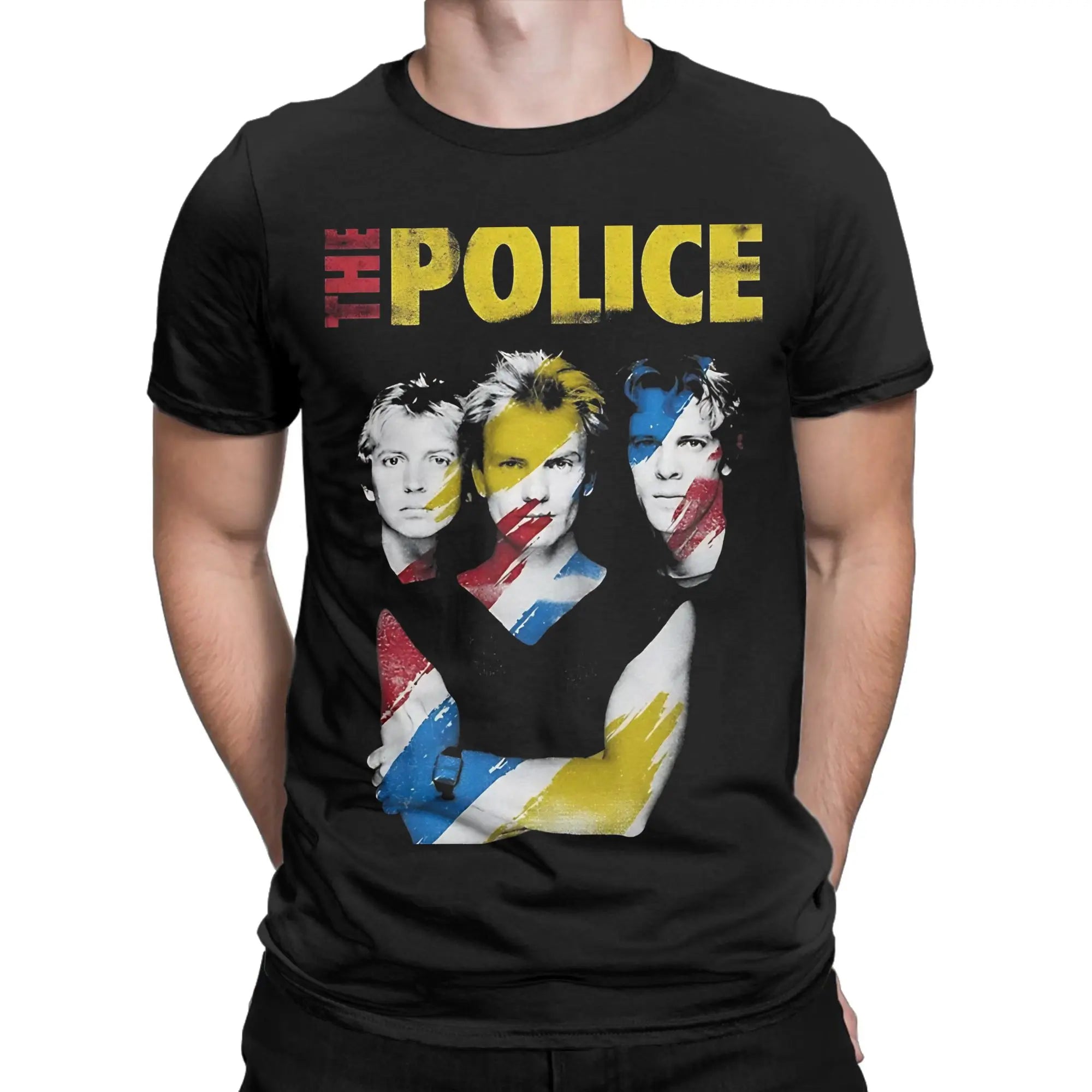 The Police Rock Band Graphic T-Shirt — Unisex Cotton Tee