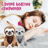 Realistic Sloth Plush Doll (25cm)
