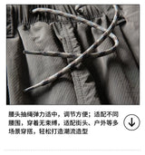Men's Loose Fit Elastic Waist Cargo Pants