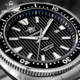 ADDIESDIVE New 200M Waterproof Quartz Watch Sapphire Crystal BGW9 Luminous Ceramic Bezel Stainless Steel Diving Watch AD2507