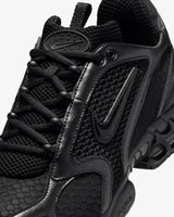 Nike Air Zoom Spiridon Cage 2 Unisex Low-Top Casual Shoes Sport Wear Resistant Grey Red Lifestyle Footwear CJ1288-600