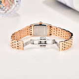 Pagani Design New 22mm Square Women's Quartz Watch Stainless Steel Sapphire Glass 50m Waterproof Women's Quartz Watch