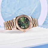 PAGANI DESIGN DD36 Rose Gold Mens Watches Mechanical Wristwatch Automatic Watch Man Fashion Waterproof AR Sapphire Mirror Clock
