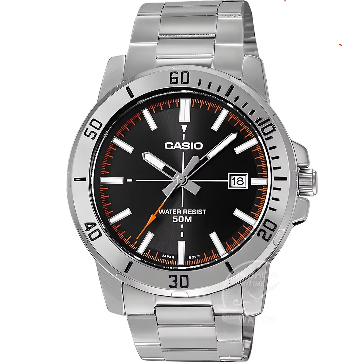 Casio MTP-VD01D Men's Stainless Steel Business Watch