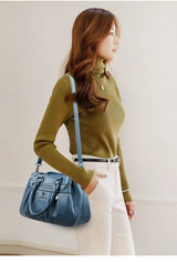 Three Layers Luxury Casual Tote Women Bag Top Quality Pu Leather Ladies Hand Bags for Women Big Shoulder Crossbody Bags Sac New