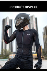 Summer Motorcycle Jackets Full Body Armor Protection Jacket For Motorbike Racing Lightweight Soft Motocross Clothing Moto Jacket