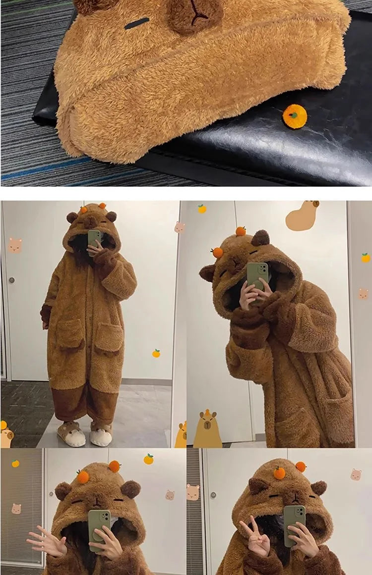 Capybara & Unicorn Character Onesie