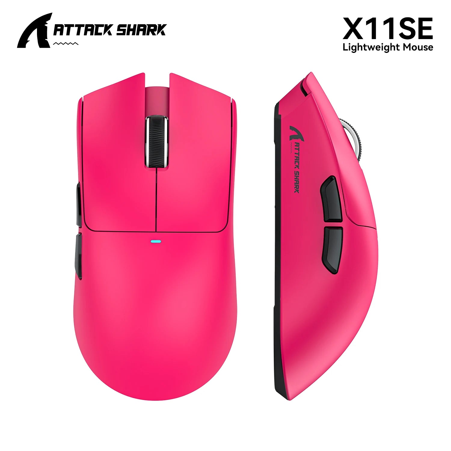 X11 ATTACK SHARK X11SE Bluetooth Gaming Mouse PAW3311 Sensor 22000DPI Macro Drivers and 1000 Hz Polling Rate for Wireless Mouse