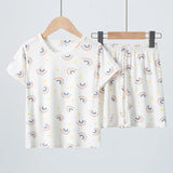 CHILDREN'S Clothing Short Sleeve Shorts 2-piece Suit