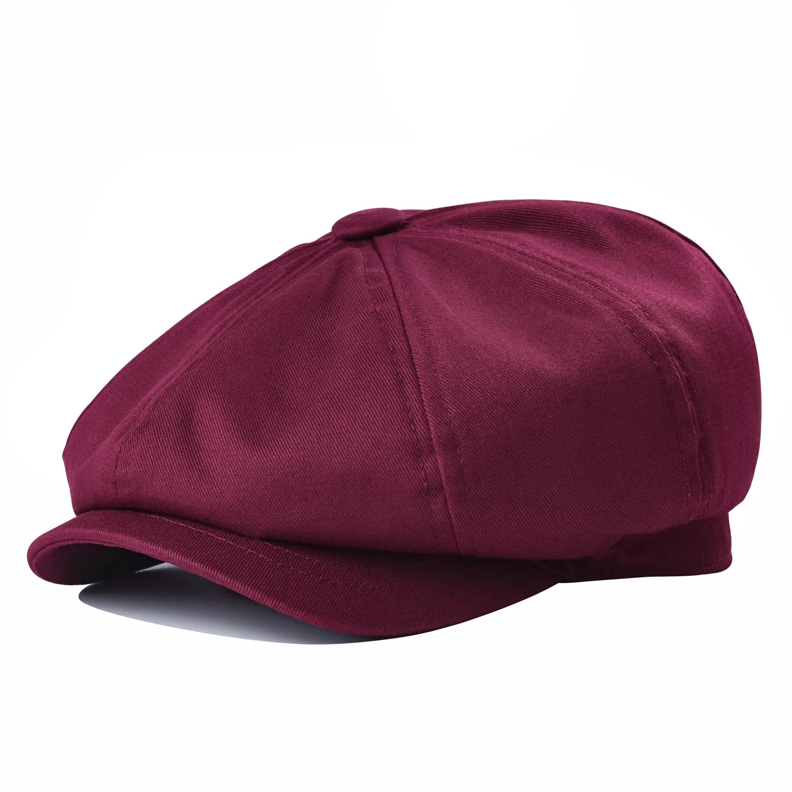 BOTVELA Newsboy Cap – Unisex Cotton Baker Boy Hat
