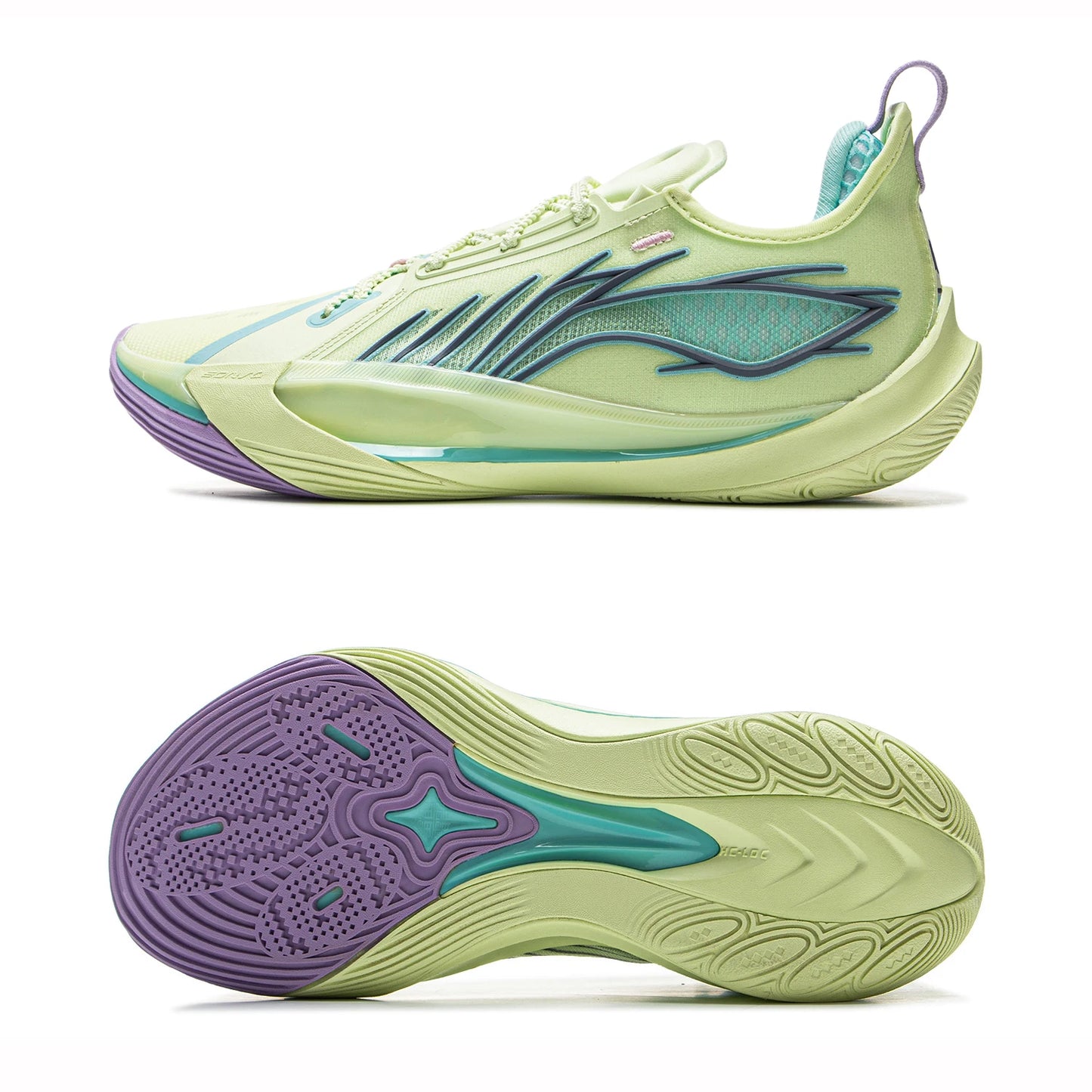 Li-Ning Men's SONIC XIII Professional Basketball Shoes BOOM Cushion TUFF RB Wearable LiNing Competition Sports Shoes ABAV025