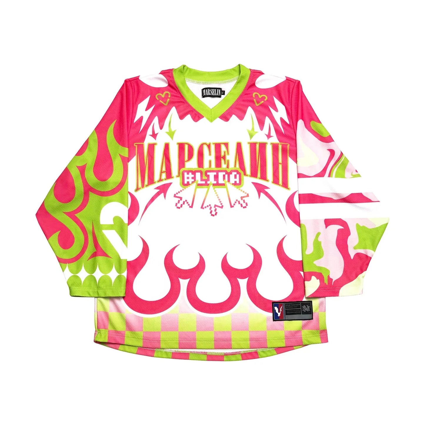 Mesh KSB Murzik Long Sleeve Baseball Jersey