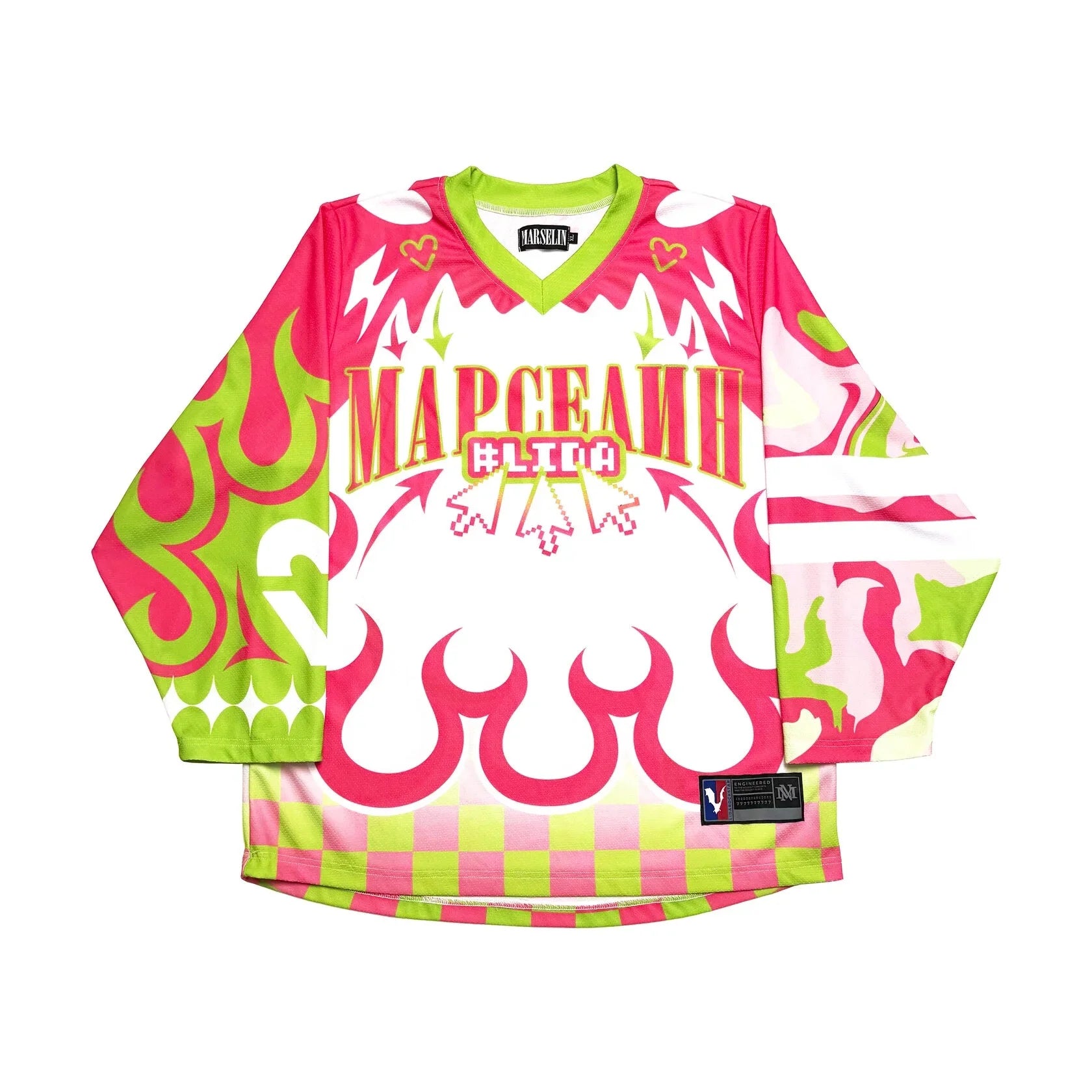 Mesh KSB Murzik Long Sleeve Baseball Jersey