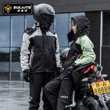 HEROBIKER Waterproof Motorcycle Rain Suit for Men & Women