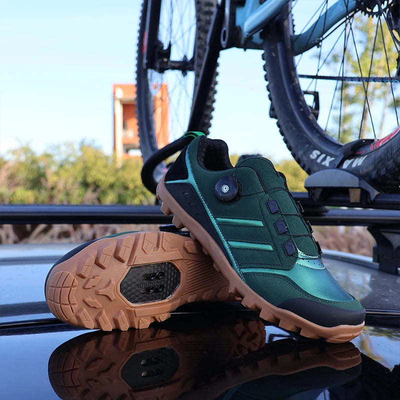 QQ-TB181 Cycling Shoes for Men, MTB Shoes, High Quality, Hiking, Gravel, Road Bicycle Sneakers for Men, Tennis Shoes, Size 39-50