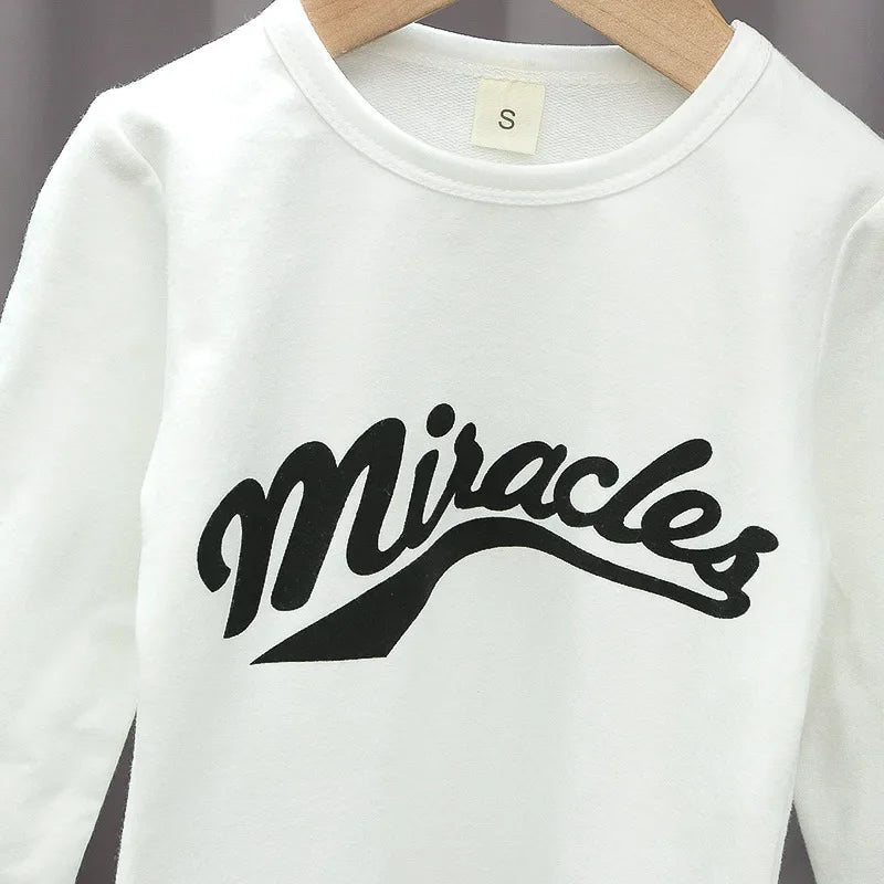 3pcs Set Kids Boys Clothes Baseball Coat+T-Shirt+Pant Spring Autumn Letter Print Sweatshirts Black Sports Casual Outfits Clothes