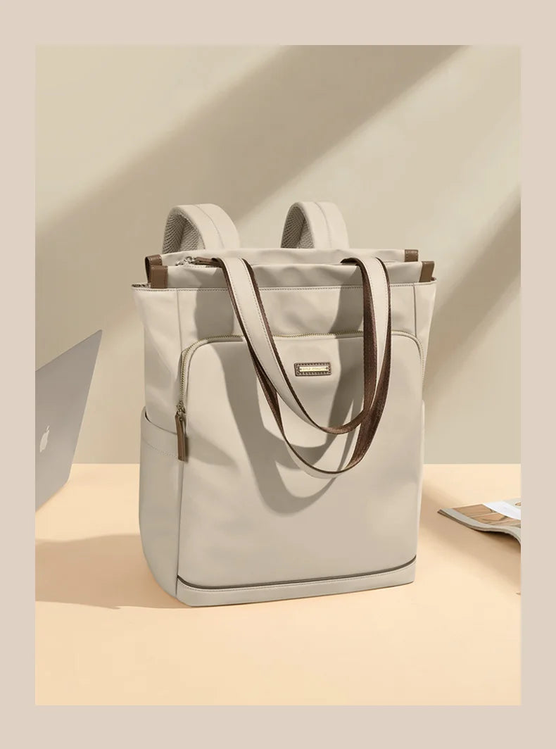 GOLF Backpack for Women Convertible Shoulder Bag Ladies Aesthetic School Backpack with 15.6" Laptop Compartments Secret Pocket
