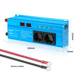 Pure Sine Wave Inverter | DC 12V to AC 220V | 1000W–3000W