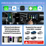 Carlinkit Android 13 AI Box – Wireless CarPlay & Android Auto