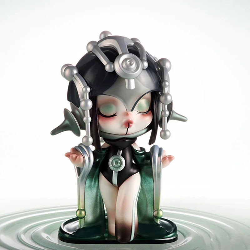 POP MART SKULLPANDA The Sound Series Blind Box Toys Kawaii Anime Blind Box Action Figure Surprise Mystery Box Dolls Girls Gift