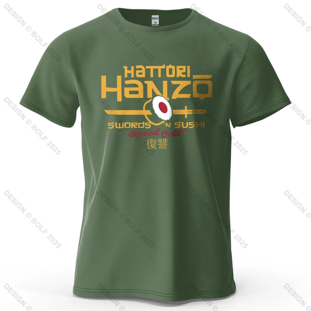 Hattori Hanzo Graphic Streetwear Tee