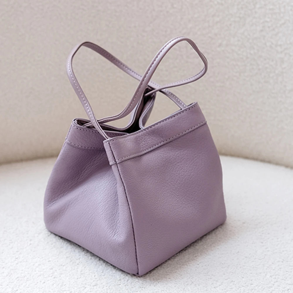 Fashion Silk Women Bucket Bag Luxury Suede Leather Female Party Handbag Custom Name Multiple Lady Shoulder Bag With Top Handles