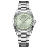 ADDIESDIVE 36MM Simple Stainless Steel Men's Watch Bubble Mirror Glass Luxury Quartz Watches 100M Waterproof AD2066 Reloj Hombre