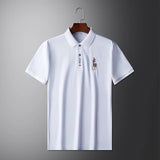 Men's Embroidered Polo Shirt – Casual Summer Style