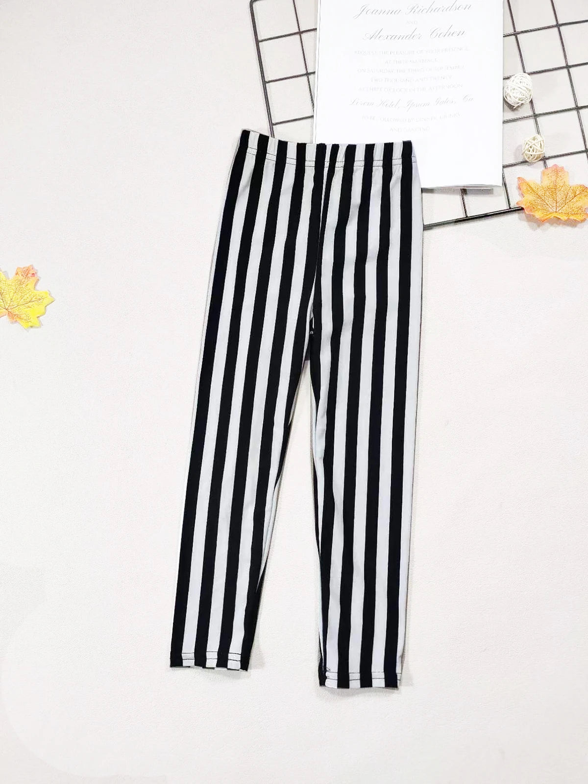 Girls' Floral Cartoon Fashion Leggings