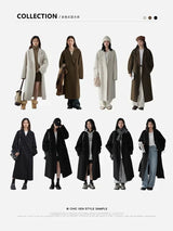 Retro Double-Sided Woolen Overcoat