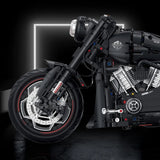 2000+pcs Super Racing Dark Motorcycle Technical Blocks Motorbike Model MOC Bricks Sets Gifts for Boys Adult Kids DIY Toys 1:5