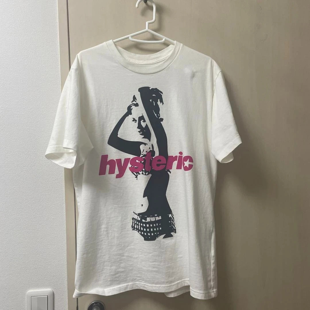 Hysteric Graphic Tee – Unisex Street Style, Summer 2025