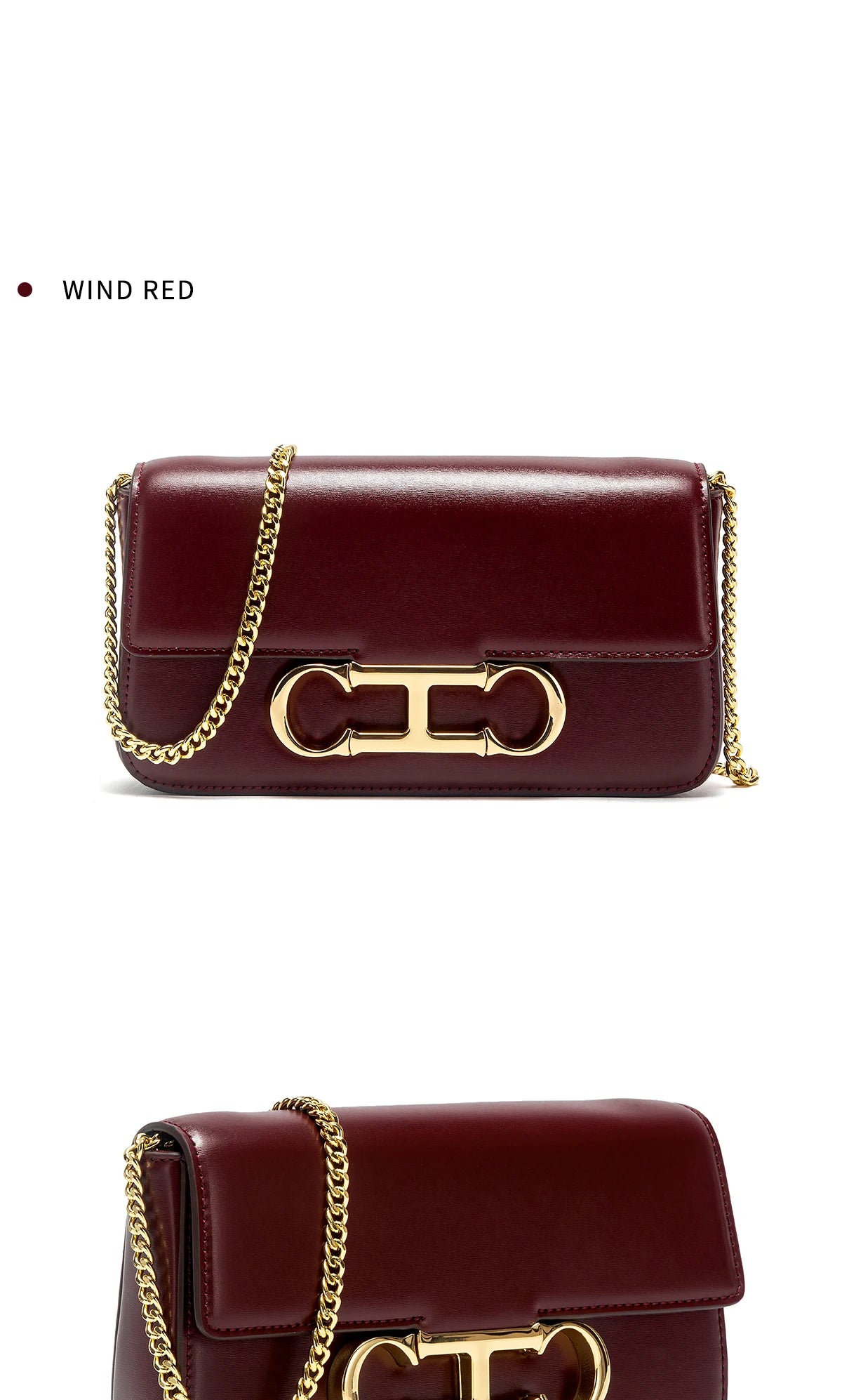 CHCH Women's Chain Bag Summer New Black Shoulder Bag Women's Flip Phone Bag
