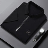 Men's Zipper Polo Shirt | Smart Casual All-Season