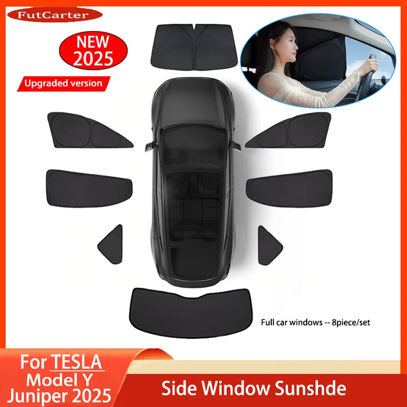 Tesla Model Y Juniper 2025 Premium Sun Shade Kit