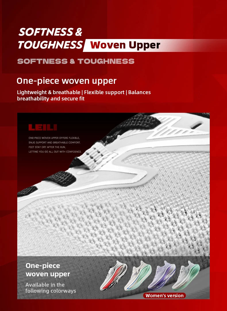 QIAODAN LEILI Men's Cushioned Running Shoes