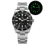 Watchdives WD7922 V2 BB54 Watch VH31 Sweep Second Movement Sapphire Crystal 20bar Waterproof C3 Luminous 37mm Vintage Watches
