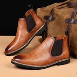 Men’s Retro Chelsea Ankle Boots