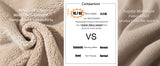 TACVASEN Winter Thicken Fleece Crewneck Sweatshirt Mens Warm Sherpa Lined Heavy Winter Pullover Basic Tops Shirts No Hood Hoodie