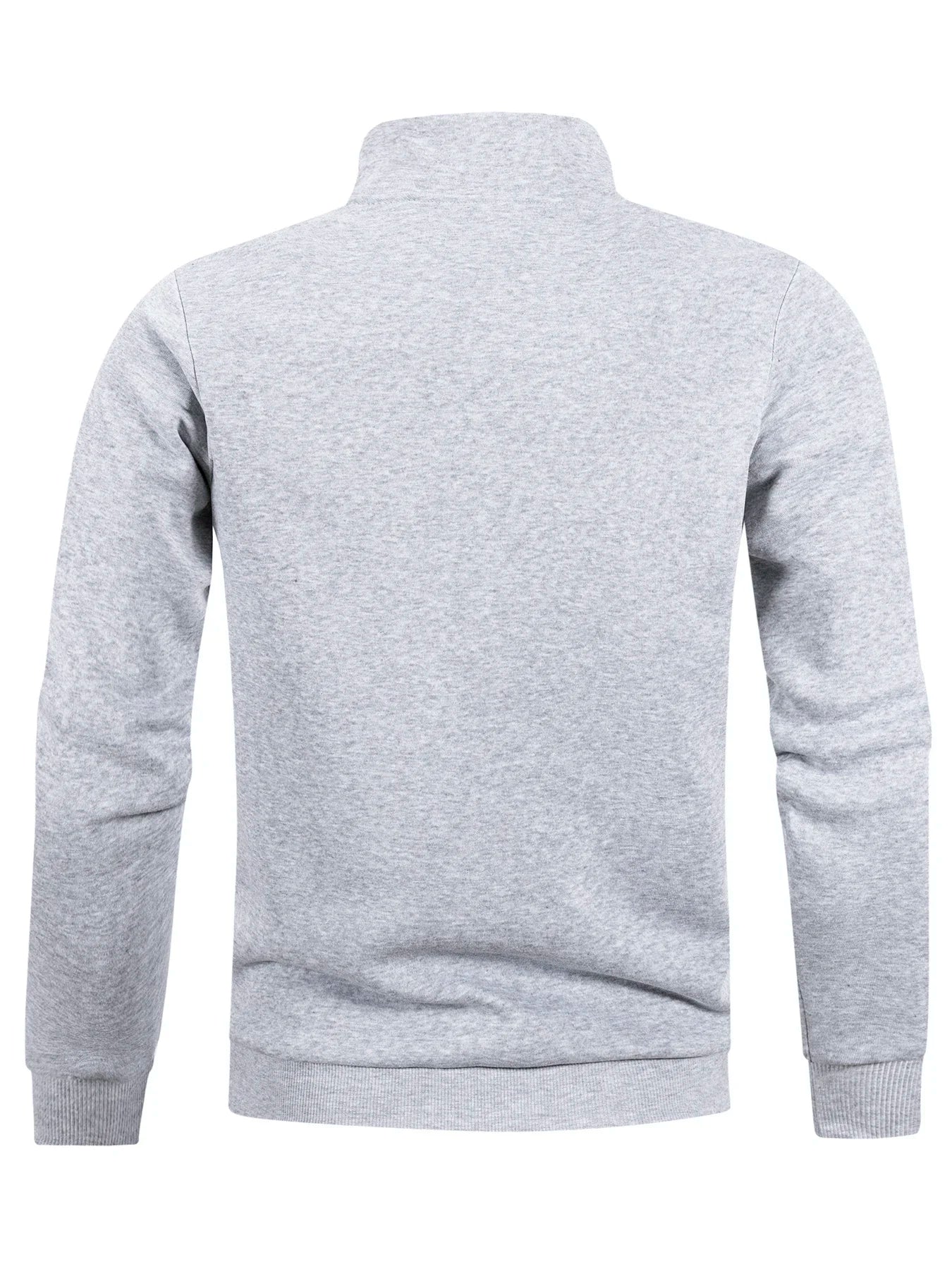 Men’s Quarter-Zip Turtleneck Pullover