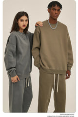 Men's 350gsm Fleece Crewneck Sweatshirt