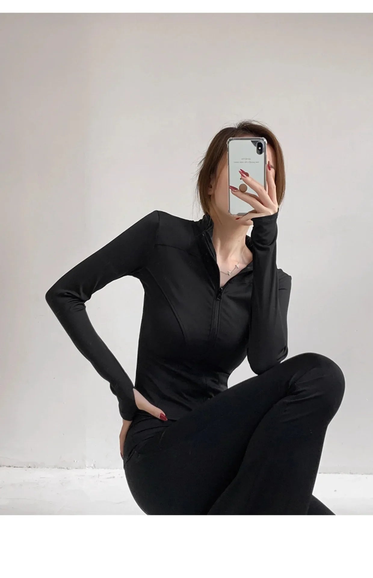 Quick-Dry Performance Yoga Jacket