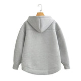 Women’s Oversized Zip-Up Hoodie