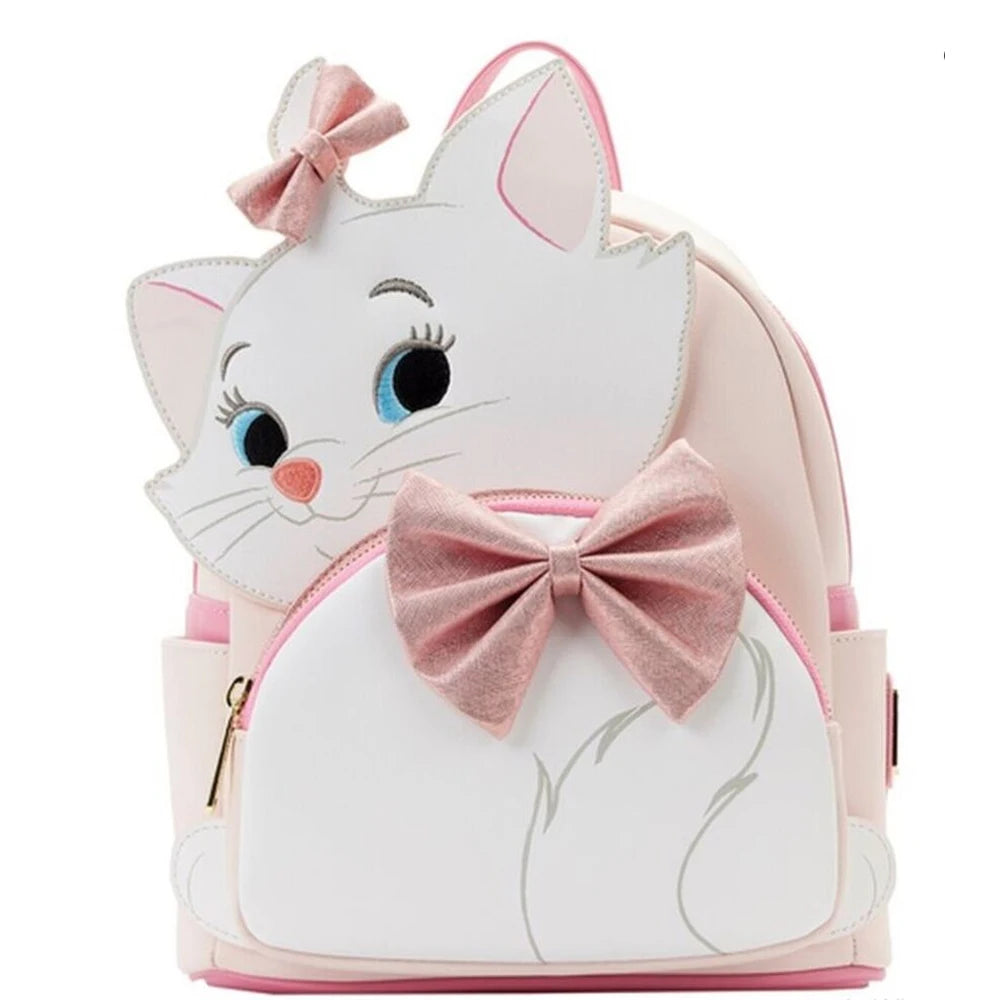 2pcs/set Piano Kitten Imitation Mini Backpack and Wallet Christmas The Marie Cat Cosplay Backpack Schoolbag Handbag for Girls