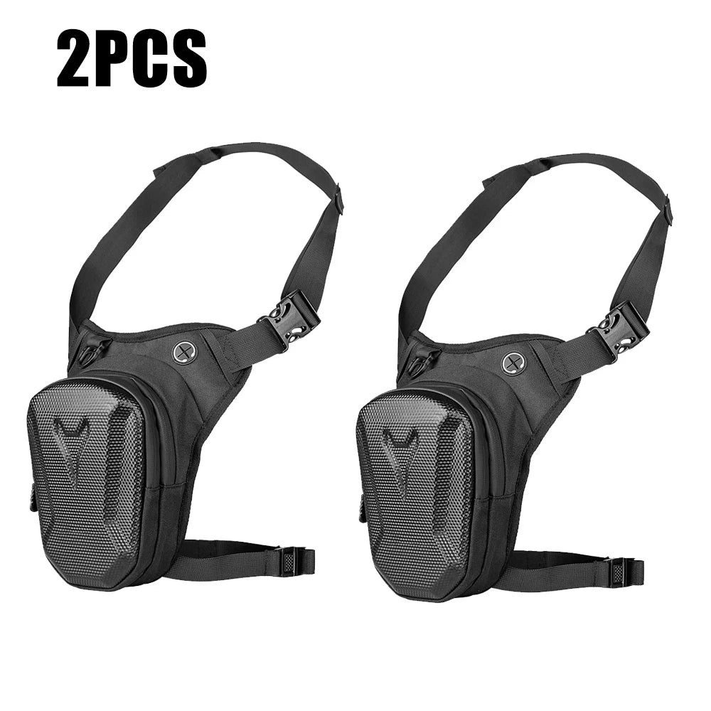 Motorcycle Leg Side Bag Leg Bag for Men Women Hard Shell New Motorbike Waist Bag Male Hip Bum Leg Bag Phone Purse Man Fanny Pack