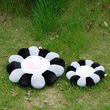 Sunflower Plush Cushion – Smile & Rainbow Decor Pillow