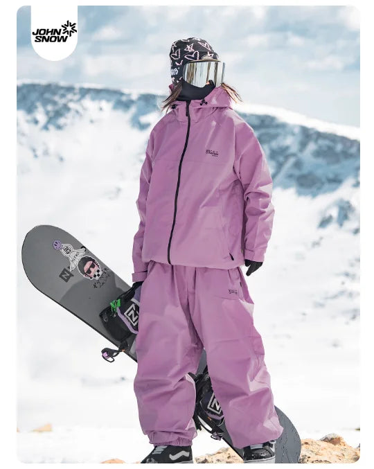 John Snow Professional Unisex Ski Suit Set | Waterproof & Extreme Warmth