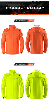 Waterproof Motorcycle Rain Suit – Jacket & Pants Set