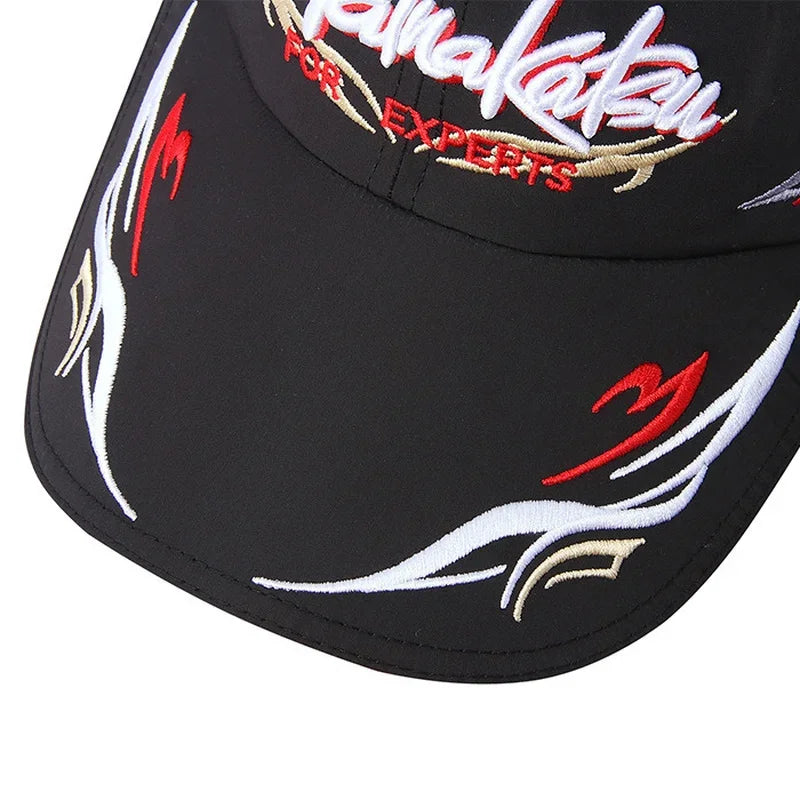 GAMAKUTSA Windproof Fishing Cap | Breathable Outdoor Hat