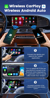 2026 CarlinKit 3-in-1 Wireless CarPlay & Android Auto AI Box